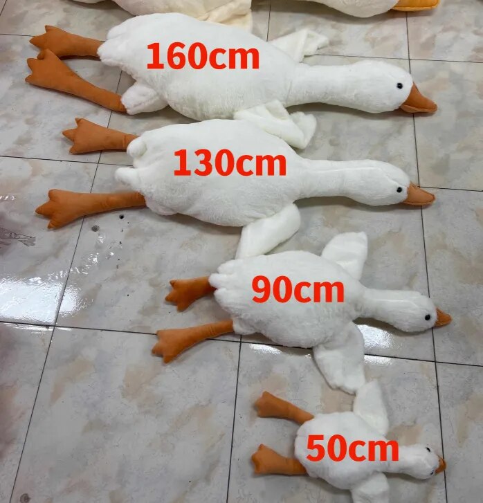 Stuffed Duck Plush with varying sizes (19in-74in)