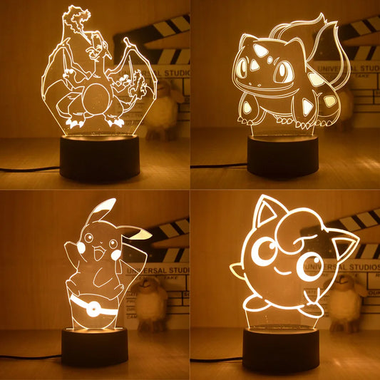 Pokemon 3D LED Lamps