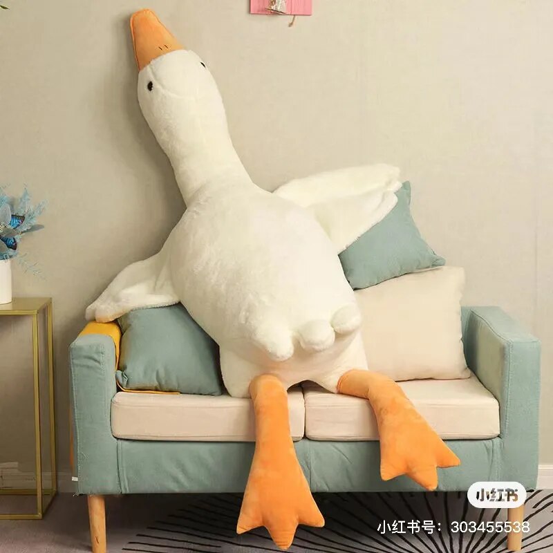 Stuffed Duck Plush with varying sizes (19in-74in)