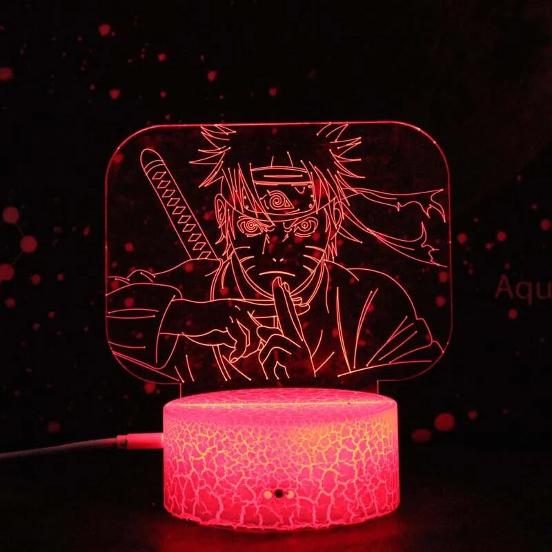 ナルトmemorablesaga panel ルームライトcombination Naruto LED Lamps – JR Gifthorse