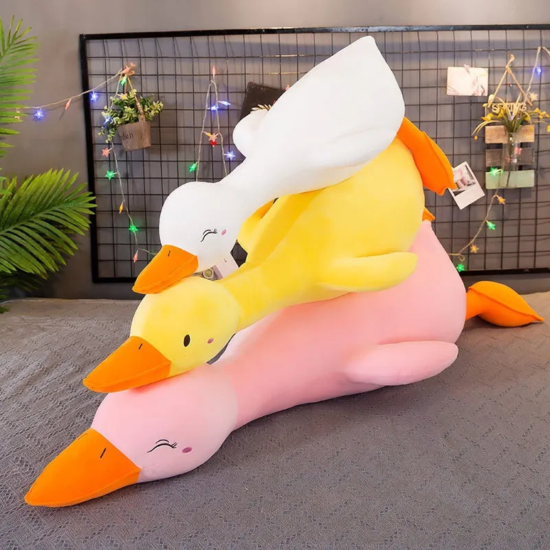 Stuffed Duck Plush with varying sizes (19in-74in)